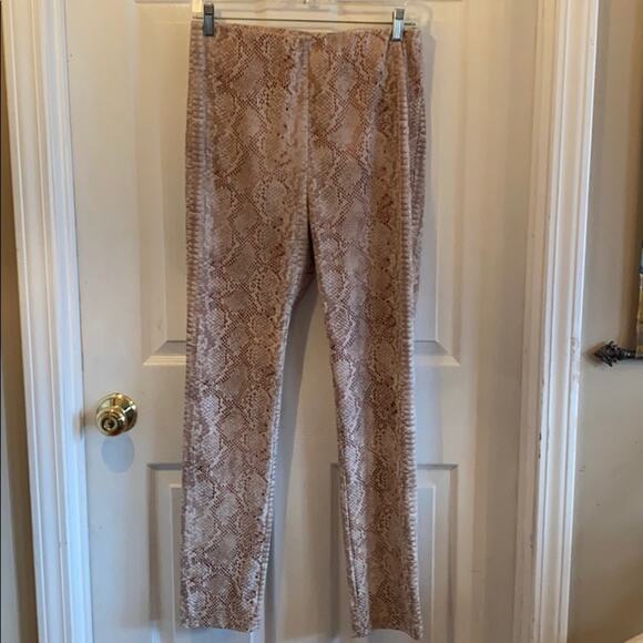 Lior women’s size 8 snake print leggings - Picture 1 of 6